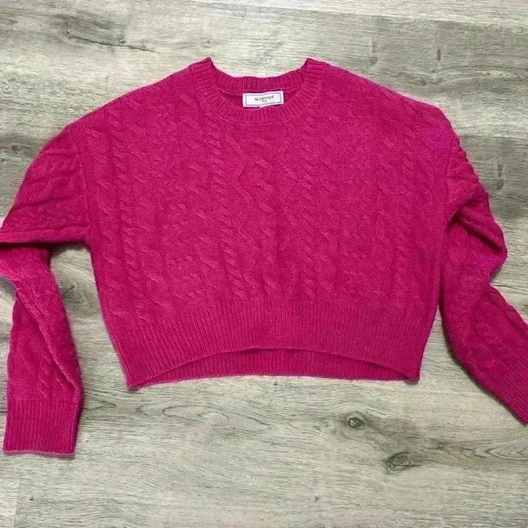 Juniors No Comment knit sweater - Picture 1 of 4